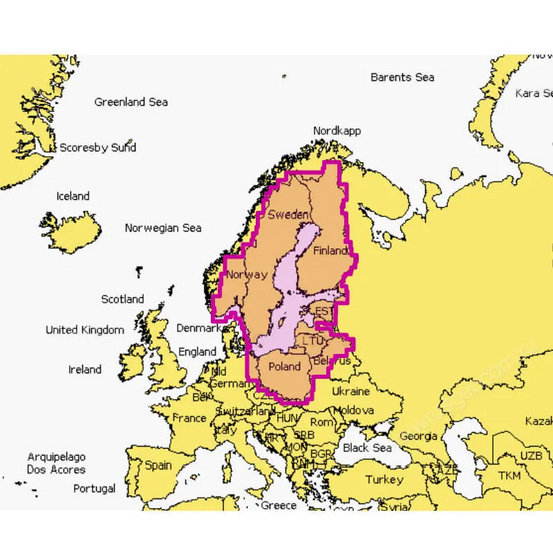 Карта Navionics 44XG