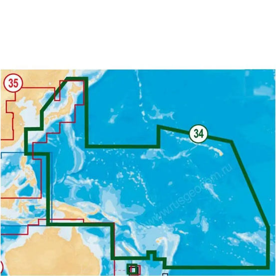 Карта Navionics 34XG