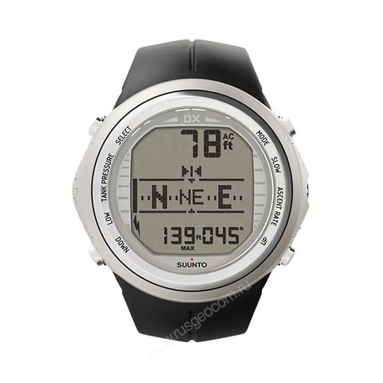 Компьютер для дайвинга SUUNTO DX Silver Elastomer