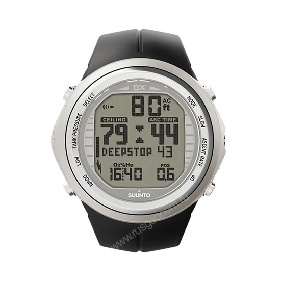 Компьютер для дайвинга SUUNTO DX Silver Elastomer