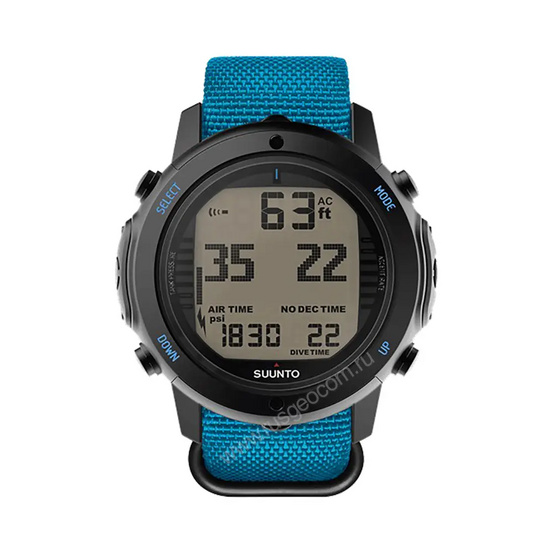 Компьютер для дайвинга SUUNTO D6i Novo Instructor Blue Zulu