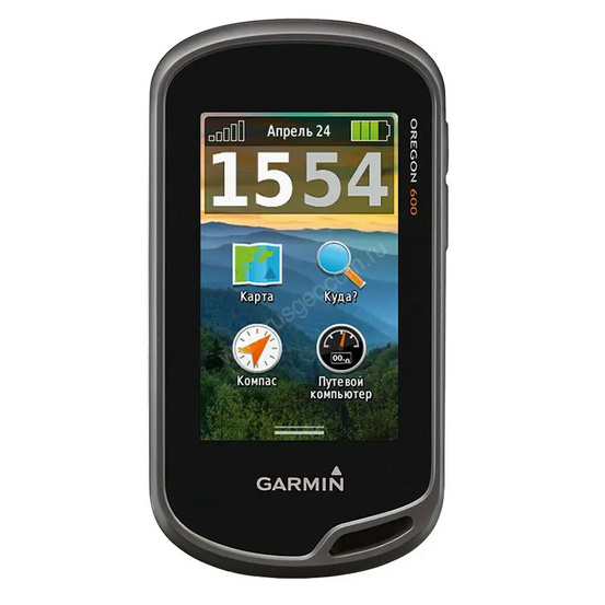 Туристический навигатор Garmin Oregon 600t,GPS,Topo Russia