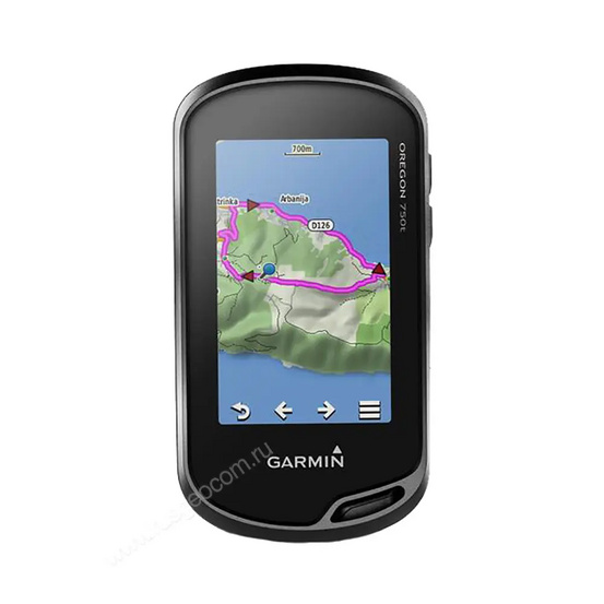 Навигатор Garmin Oregon 750t с картами России ТОПО 6