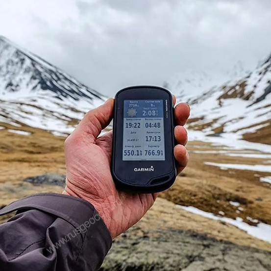 Навигатор Garmin Oregon 700t с картами России ТОПО 6