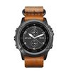 Навигатор-часы Garmin Fenix 3 Sapphire серые с кожаным ремешком