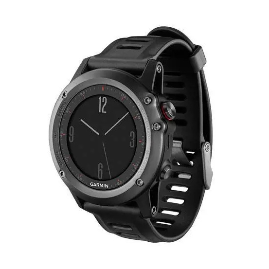 Навигатор-часы Garmin Fenix 3 Gray серые с черным ремешком