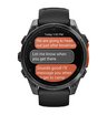 Часы Garmin Fenix 8 Slate Gray 47mm c черным ремешком