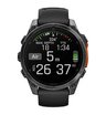 Часы Garmin Fenix 8 Slate Gray 47mm c черным ремешком