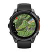 Часы Garmin Fenix 8 Slate Gray 47mm c черным ремешком