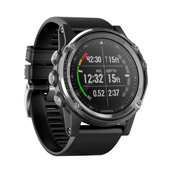 Подводные часы Garmin Descent Mk1 Silver w/Black Band