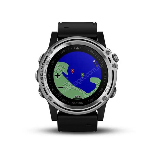 Подводные часы Garmin Descent Mk1 Silver w/Black Band