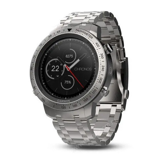 Часы с GPS Garmin Fenix Chronos с металлическим браслетом