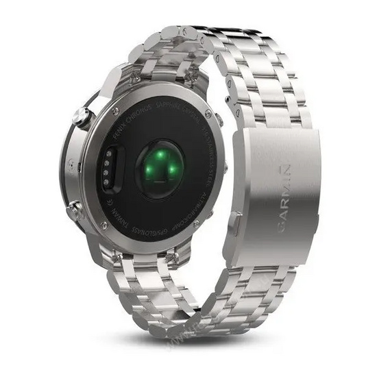Часы с GPS Garmin Fenix Chronos с металлическим браслетом