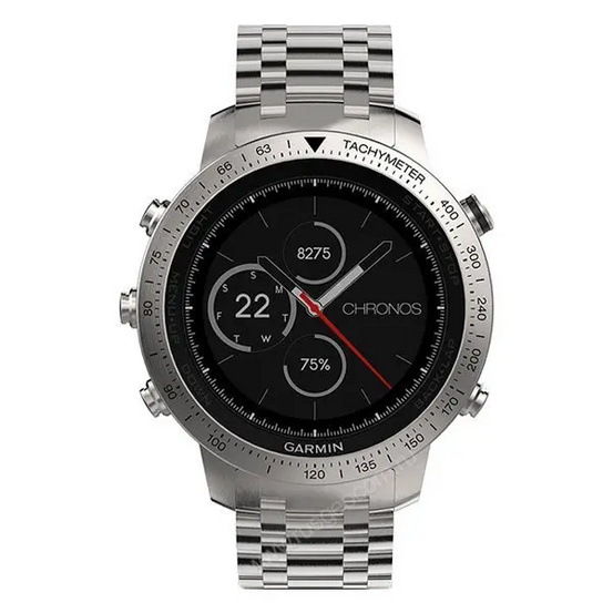 Часы с GPS Garmin Fenix Chronos с металлическим браслетом