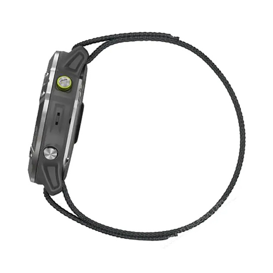 Часы Garmin Enduro стальной корпус и серый нейлоновый ремешок UltraFit
