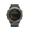 Часы Garmin Enduro стальной корпус и серый нейлоновый ремешок UltraFit