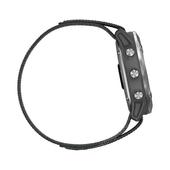 Часы Garmin Enduro стальной корпус и серый нейлоновый ремешок UltraFit