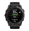 Часы Garmin EPIX PRO (Gen 2) Sapphire Edition 51 мм, титановый угольно-серый, DLC, черный силиконовый ремешок
