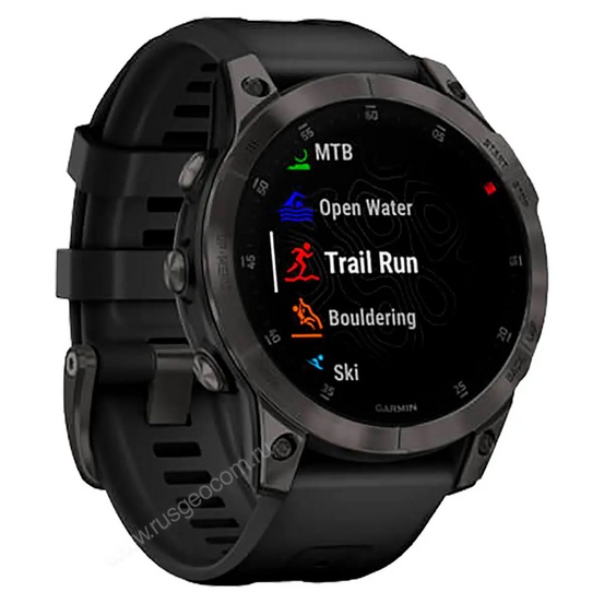 Часы Garmin Epix (Gen 2) Sapphire титановый черный DLC