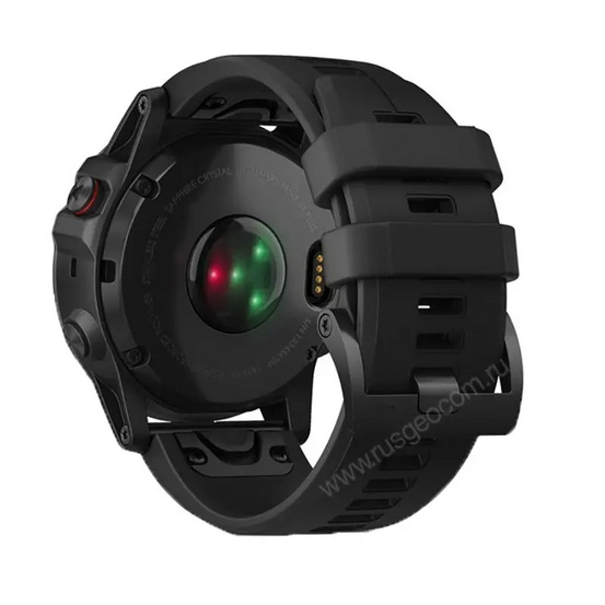 GPS-часы Garmin Fenix 5X PLUS Sapphire черные с черным ремешком