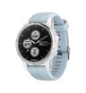 Часы Garmin Fenix 5S Plus белые с голубым ремешком