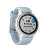 Часы Garmin Fenix 5S Plus белые с голубым ремешком