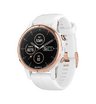Часы Garmin Fenix 5S Plus розовое золото с белым ремешком
