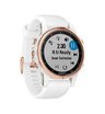 Часы Garmin Fenix 5S Plus розовое золото с белым ремешком