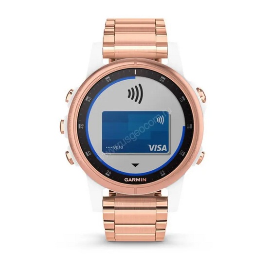 Смарт-часы Garmin Fenix 5S Plus Sapphire White with Rose Gold Metal