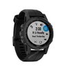 Часы Garmin Fenix 5S Plus Sapphire черные с черным ремешком