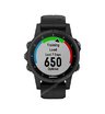 Часы Garmin Fenix 5S Plus Sapphire черные с черным ремешком