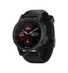Часы Garmin Fenix 5S Plus Sapphire черные с черным ремешком