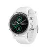 Часы Garmin Fenix 5S Plus Sapphire белые с белым ремешком