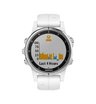 Часы Garmin Fenix 5S Plus Sapphire белые с белым ремешком