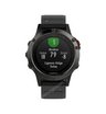 Часы Garmin Fenix 5 Sapphire черные с черным ремешком