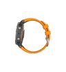 GPS-часы Garmin Fenix 5 PLUS Sapphire титановые с оранжевым ремешком