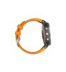 GPS-часы Garmin Fenix 5 PLUS Sapphire титановые с оранжевым ремешком