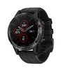 GPS-часы Garmin Fenix 5 PLUS Sapphire черные с черным ремешком