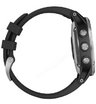 GPS-часы Garmin Fenix 5 PLUS Glass серебристые с черным ремешком