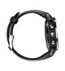 Часы Garmin Fenix 5S серебристые с черным ремешком