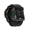 Часы Garmin Fenix 5X Sapphire серые с черным ремешком