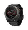 Часы Garmin Fenix 5X Sapphire серые с черным ремешком