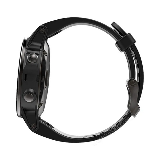 Часы Garmin Fenix 5S Sapphire черные с черным ремешком