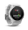 Часы с GPS Garmin Fenix 5S белые с белым ремешком