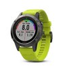 Часы с GPS Garmin Fenix 5 с желтым ремешком