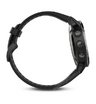 Часы с GPS Garmin Fenix 5 серые с черным ремешком и HRM-Tri