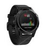 Часы с GPS Garmin Fenix 5 серые с черным ремешком