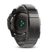 Часы с GPS Garmin Fenix 5 Sapphire серые с металлическим браслетом