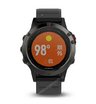 Часы с GPS Garmin Fenix 5 Sapphire с черным ремешком и HRM