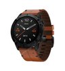 Часы Garmin Fenix 6X Sapphire черный DLC с каштановым кожаным ремешком